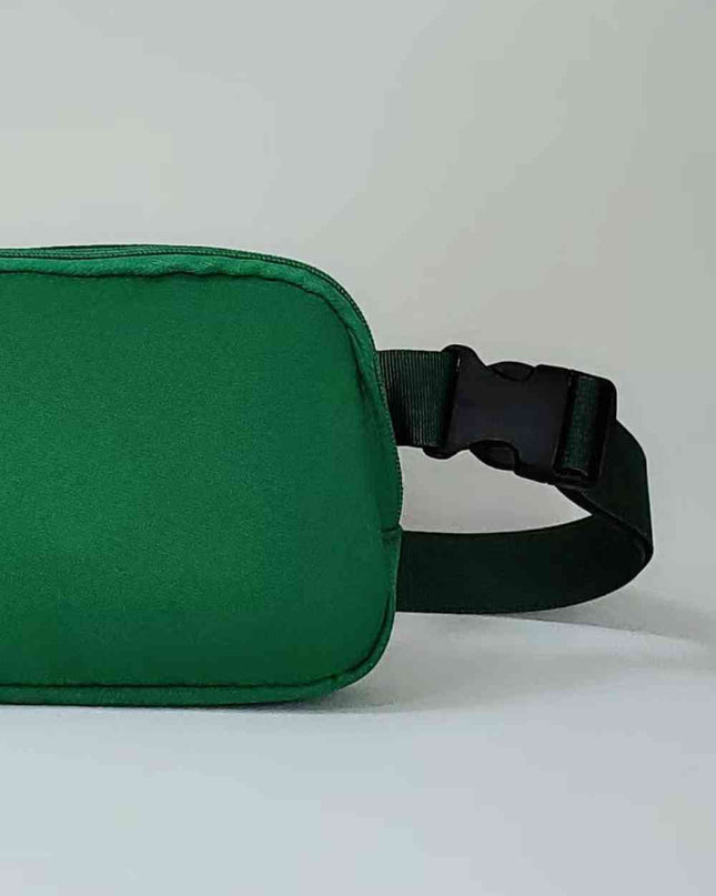 Buckle Zip Closure Fanny Pack