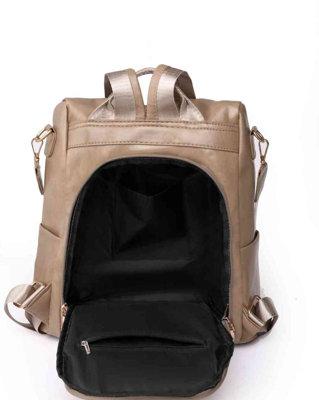 Zipper Pocket Backpack