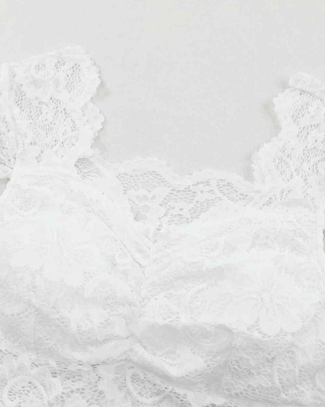 Ruched Sweetheart Neck Lace Bodysuit