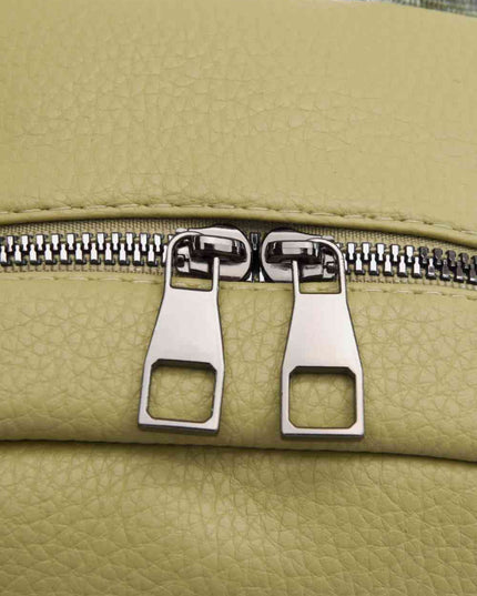 Medium PU Leather Backpack