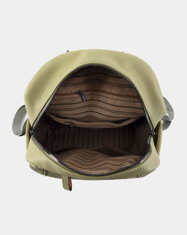 Medium PU Leather Backpack