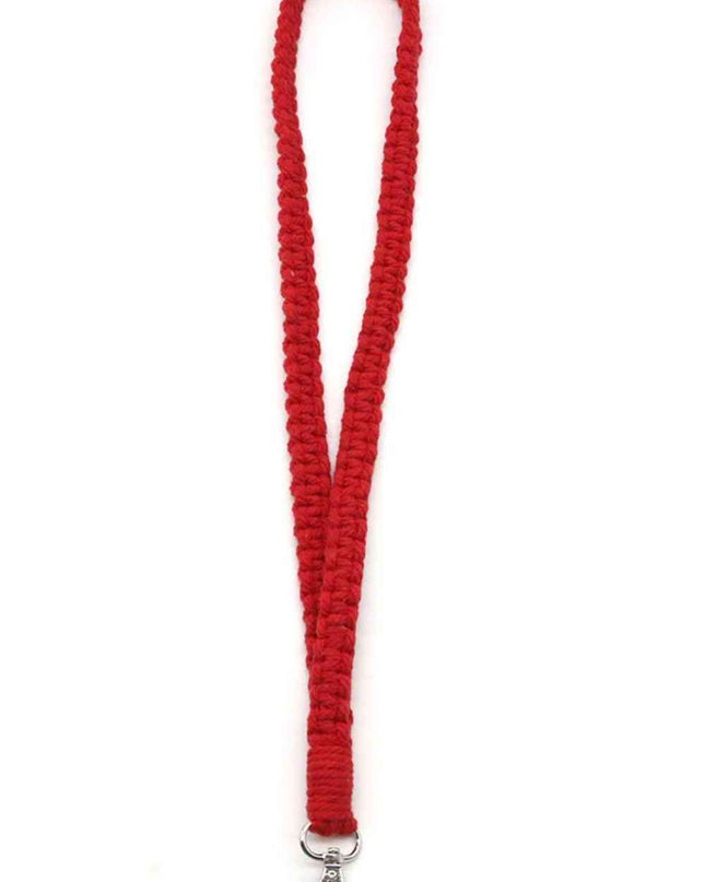 Assorted 2-Pack Hand-Woven Lanyard Keychain