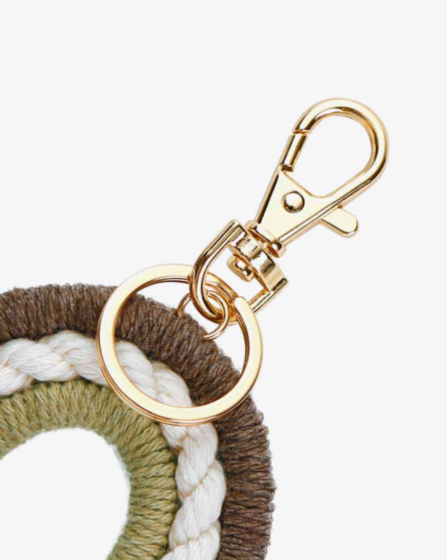 Random 4-Pack Rainbow Tassel Key Chain