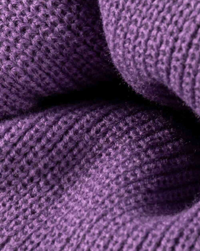 Calling For Winter Rib-Knit Beanie