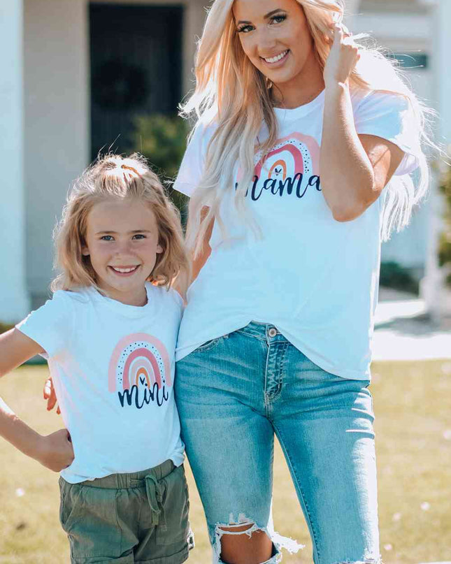 Women Graphic Round Neck Tee Shirt