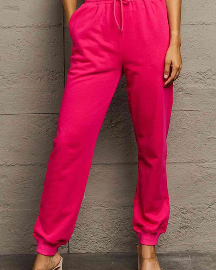 Simply Love Full Size Drawstring Sweatpants