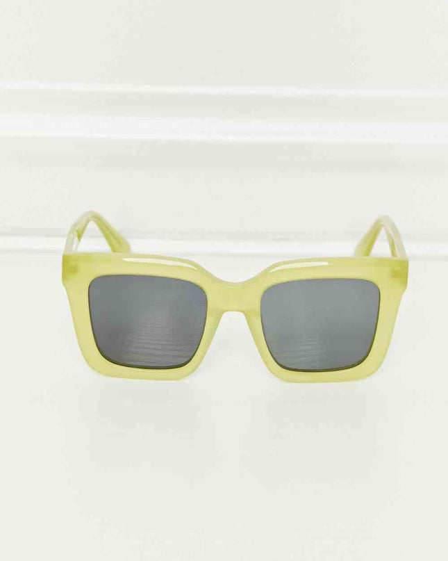 Square TAC Polarization Lens Sunglasses