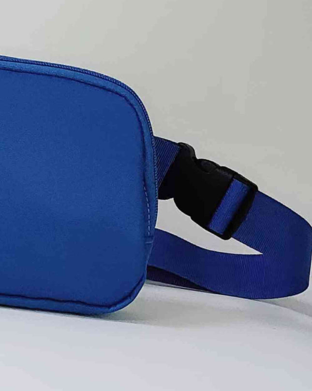 Buckle Zip Closure Fanny Pack