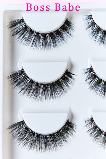 SO PINK BEAUTY Faux Mink Eyelashes 5 Pairs