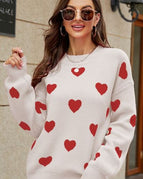 Beige/Red
