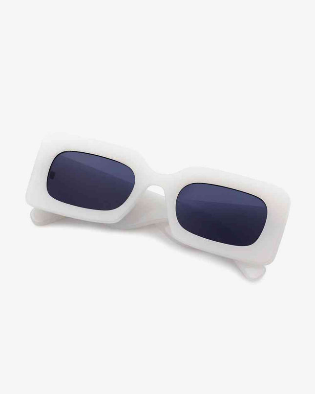 Polycarbonate Frame Rectangle Sunglasses