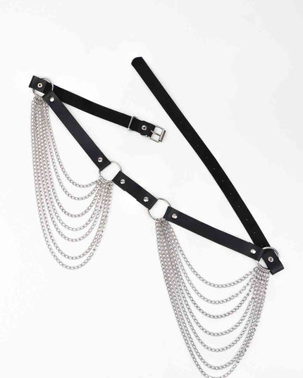 PU Belt with Chain