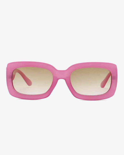 Polycarbonate Frame Rectangle Sunglasses