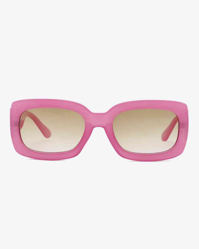 Polycarbonate Frame Rectangle Sunglasses