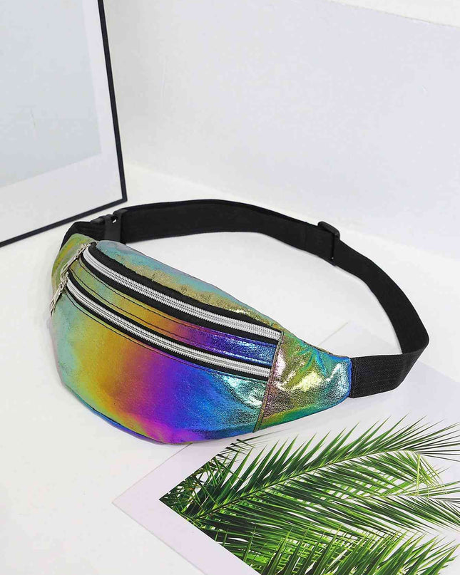 Gradient Polyester Sling Bag