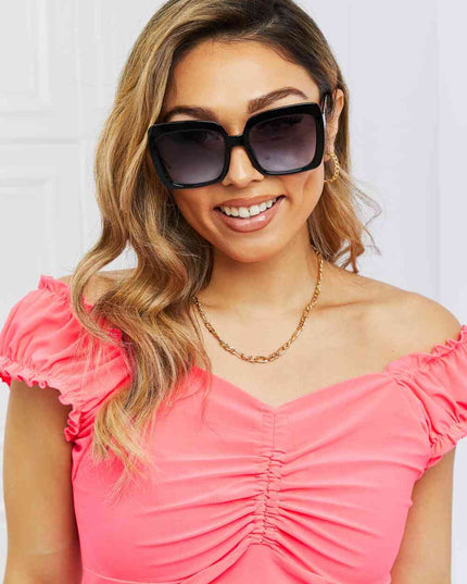 Square Full Rim Sunglasses