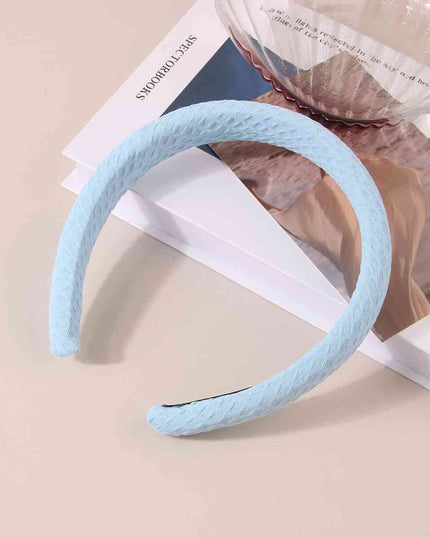 Wide Waffle Headband