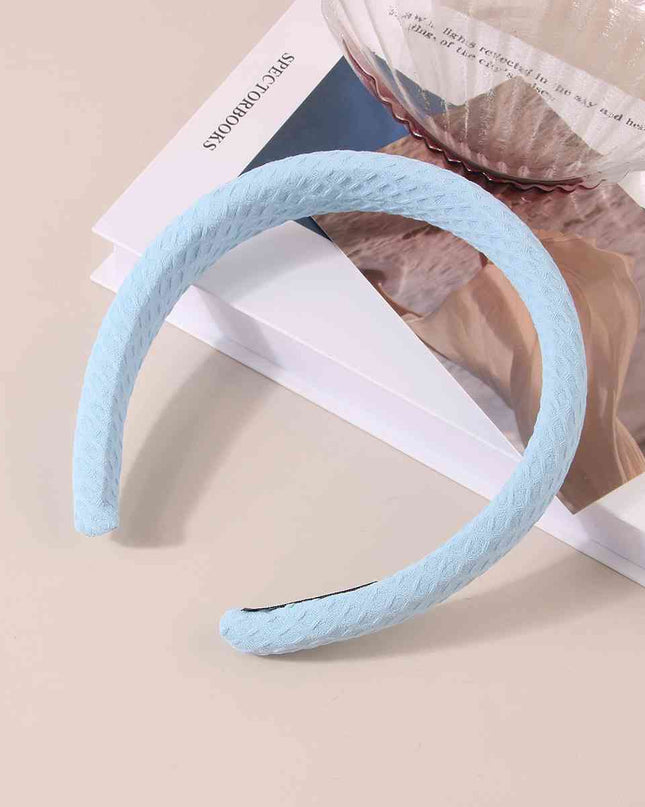 Wide Waffle Headband