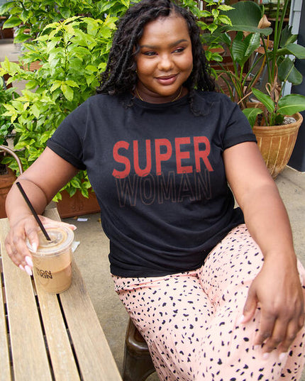 Simply Love Full Size SUPERWOMAN Short Sleeve T-Shirt