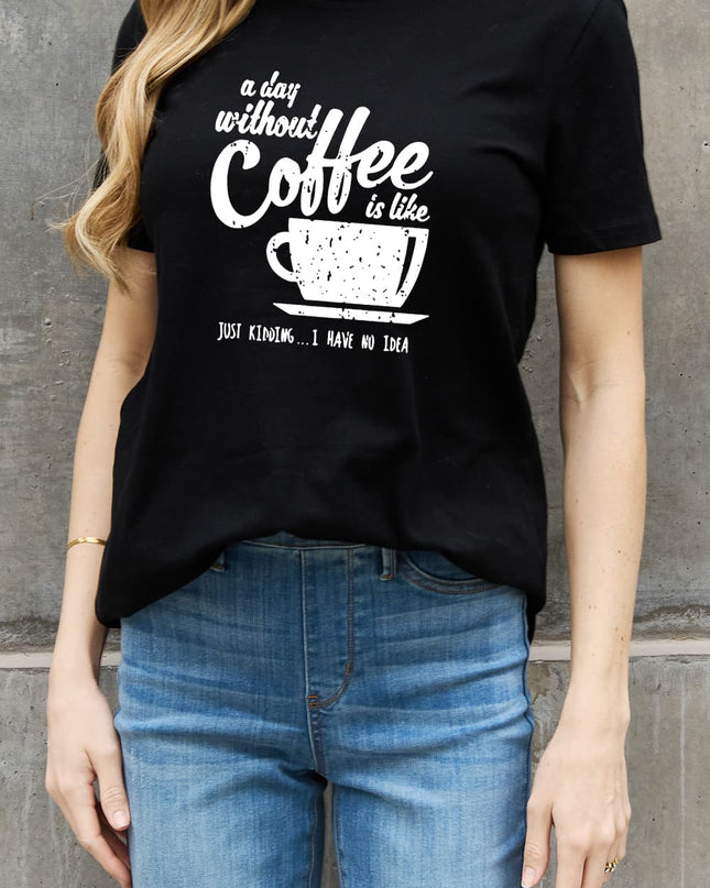 Simply Love Full Size Slogan Graphic Cotton Tee
