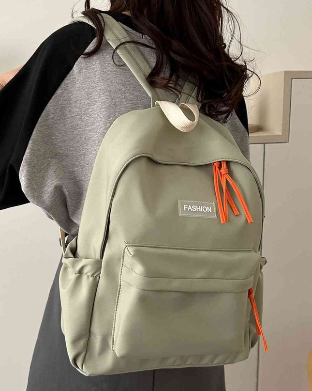 Nylon Large Backpack