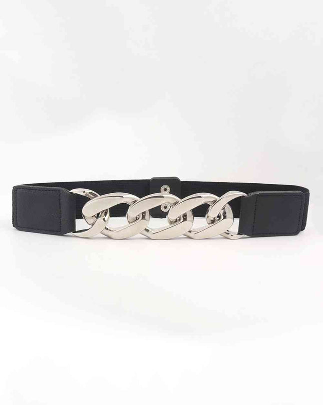 Chain Detail Elastic Belt