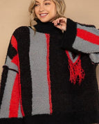 Black/Red Multi