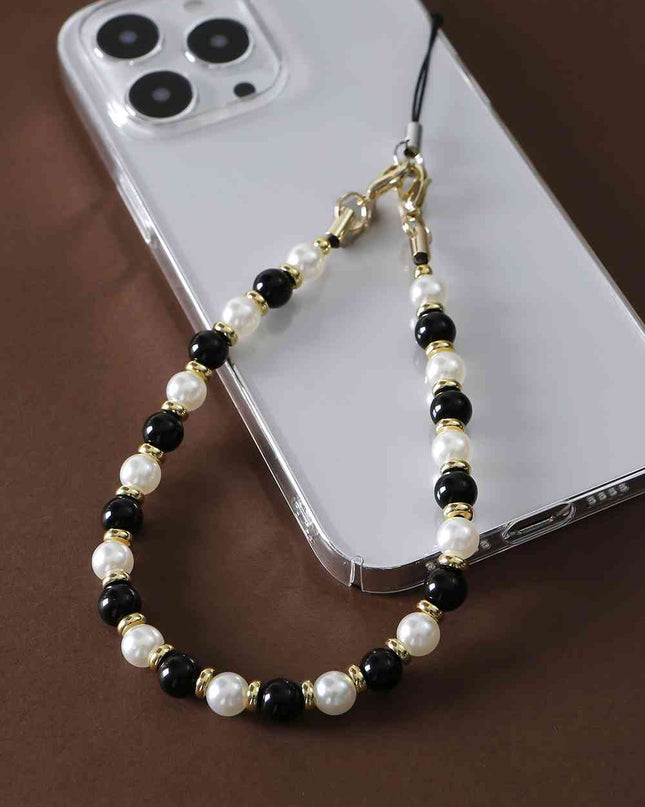 Natural Stone Beads Key Chain