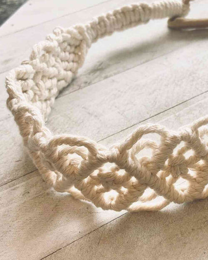 Assorted 2-Pack Macrame Flexible Headband
