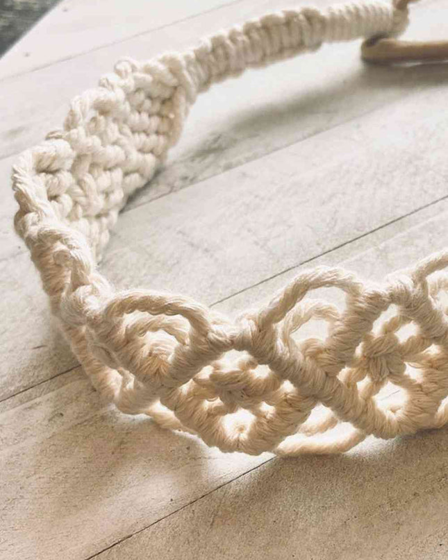 Assorted 2-Pack Macrame Flexible Headband