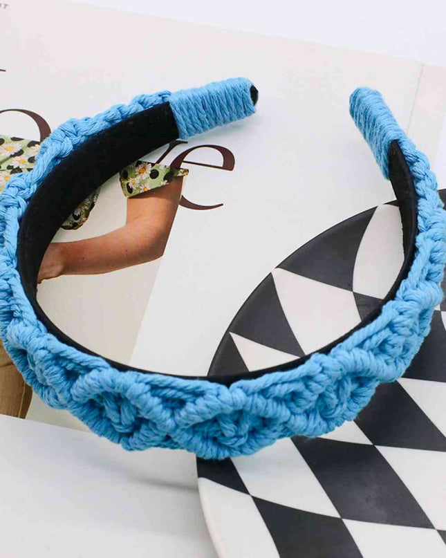 Can't Stop Your Shine Macrame Headband