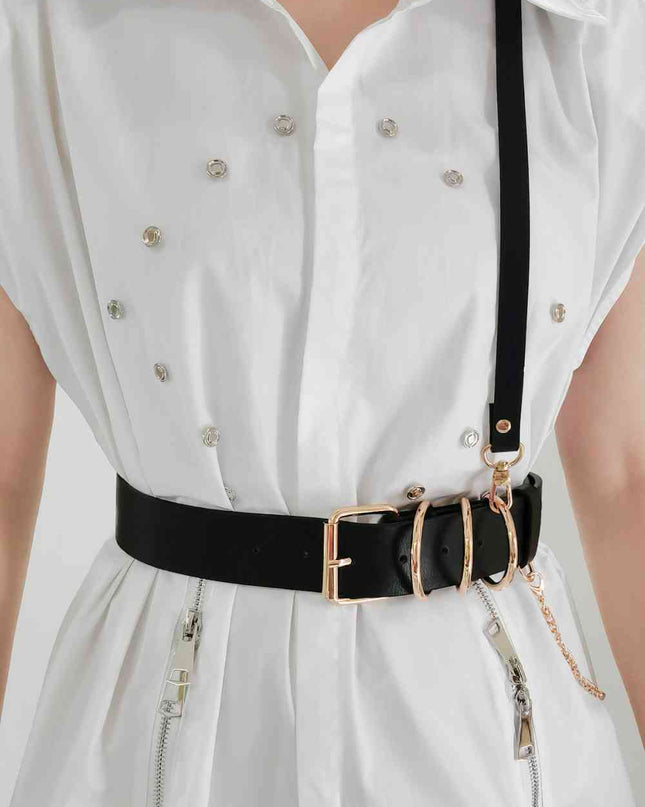 Punk PU Belt