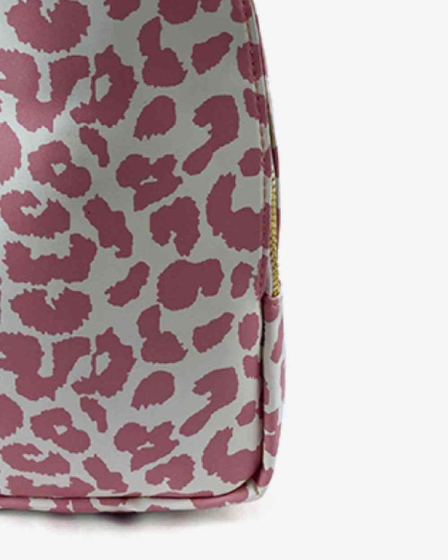 Printed PU Leather Sling Bag