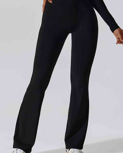 Slim Fit High Waist Long Sports Pants