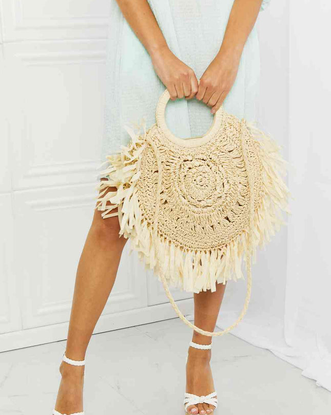 Fame Found My Paradise Straw Handbag