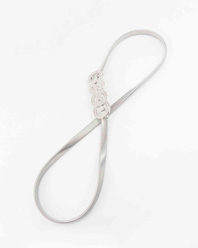 Knot Buckle Metal Belt