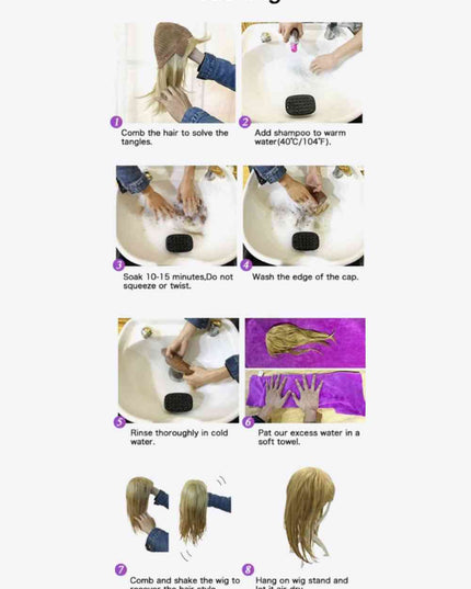 Full Machine Made Long Wigs 26''
