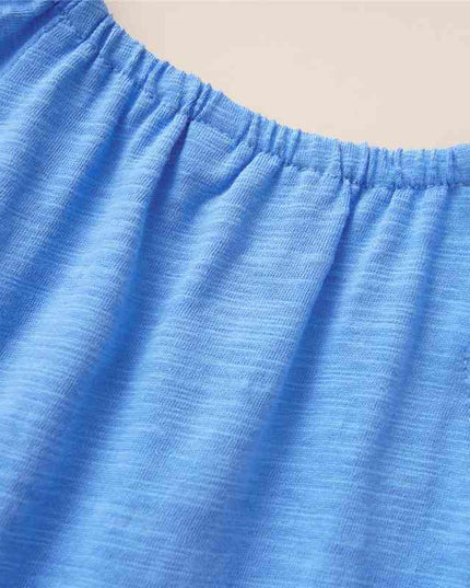 Basic Style Boat Neck Dress