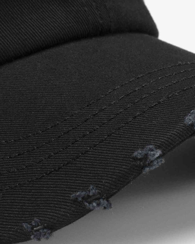 VIBRA Graphic Distressed Adjustable Baseball Cap