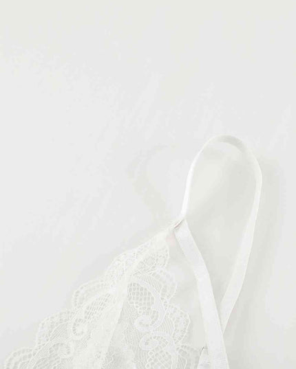 Lace Lingerie Three-Piece Set