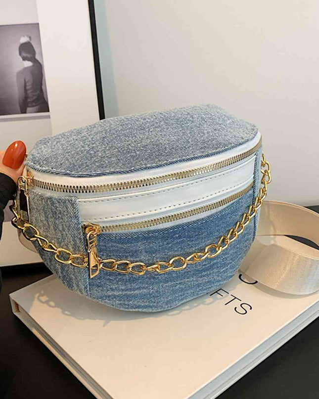 Denim Sling Bag