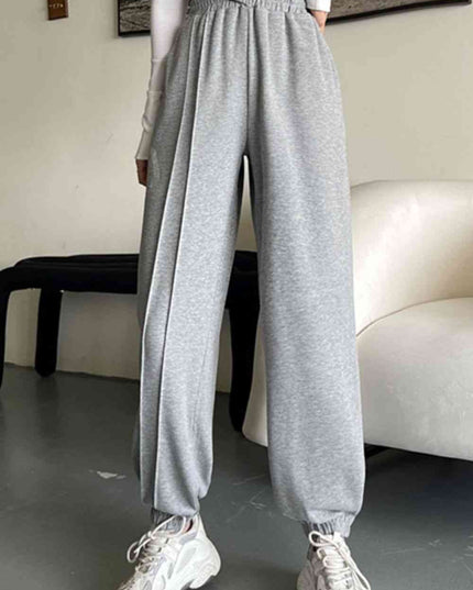 Crisscross Long Sweatpants