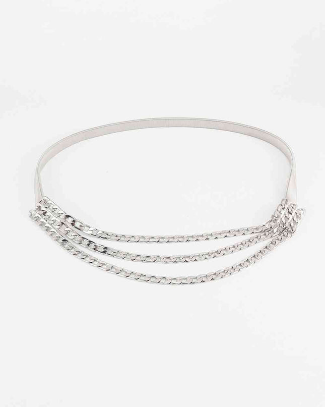 Metal Triple-Layered Chain Belt