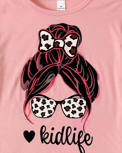Graphic Round Neck Short Sleeve Tee