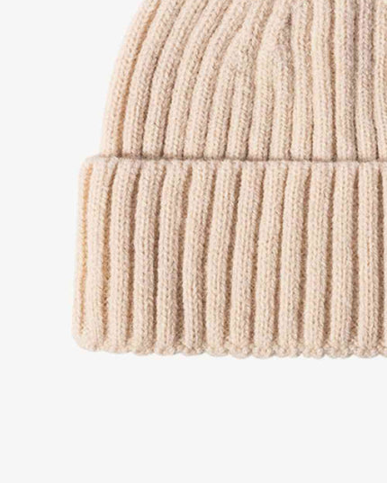 Rib-Knit Cuff Beanie