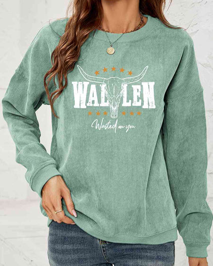 THE HELL I WON'T Graphic Sweatshirt