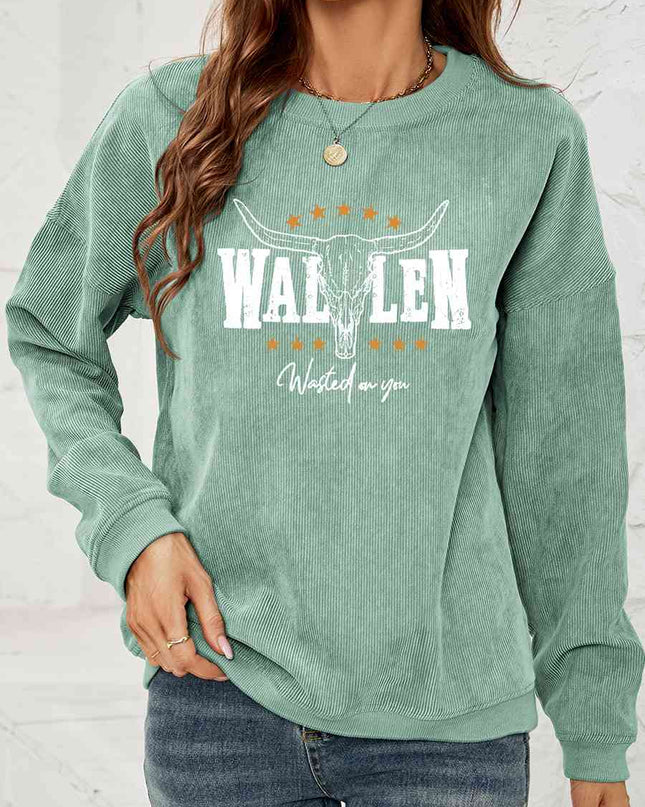 THE HELL I WON'T Graphic Sweatshirt