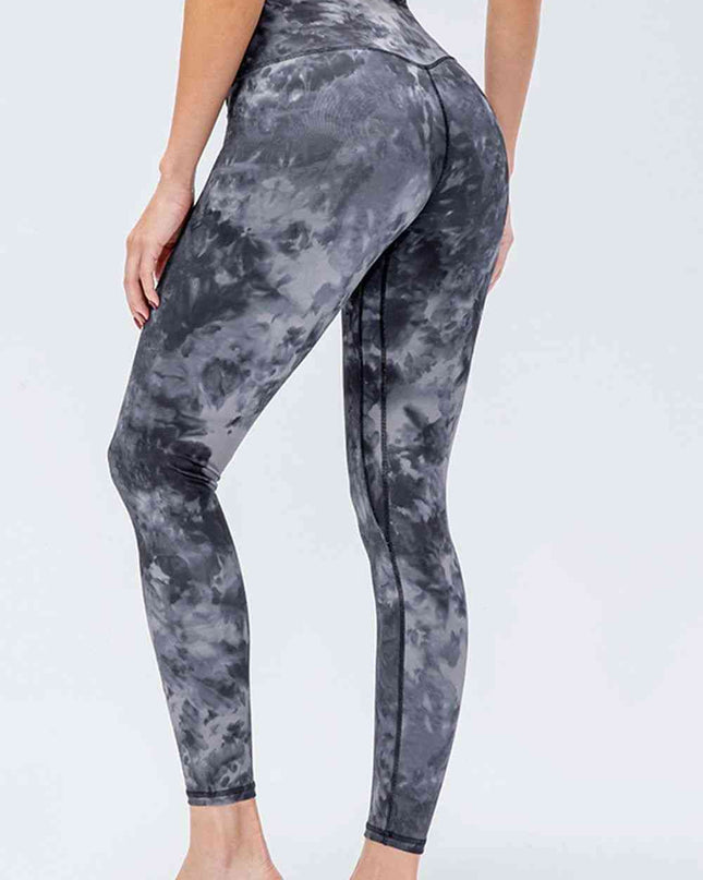 Wide Waistband Slim Fit Active Leggings