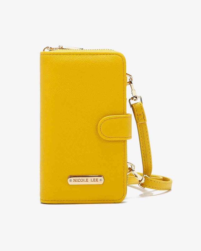 Nicole Lee USA Two-Piece Crossbody Phone Case Wallet