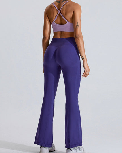 High Waist Bootcut Active Pants